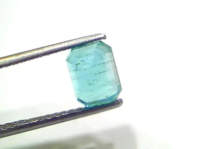 2.22 Ct GII Certified Untreated Natural Zambian Emerald Gemstone