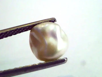 2.22 Carat Certified Natural Keshi Pearl,Certified Moti