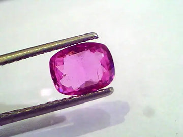 2.22 Ct Certified Unheated Untreated Natural Madagaskar Ruby