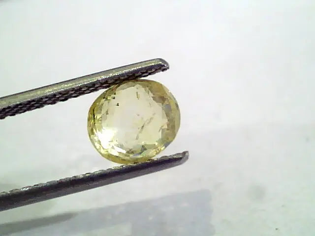 2.23 Ct Unheated Untreated Natural Ceylon Yellow Sapphire Gems