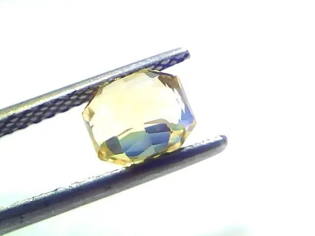 2.22 Ct Gii Certified Unheated Untreated Natural Ceylon Yellow Sapphire AAA