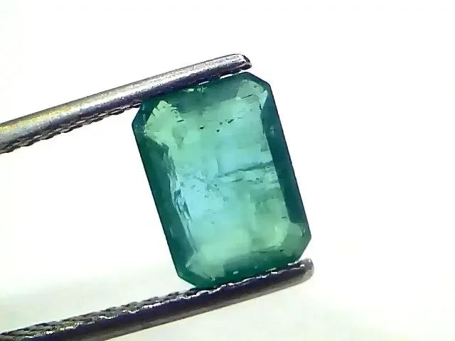 2.24 Ct Certified Untreated Natural Zambian Emerald Panna Gemstone - Venus Gems