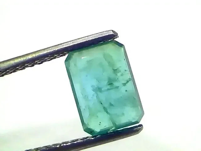 2.24 Ct Certified Untreated Natural Zambian Emerald Panna Gemstone - Venus Gems