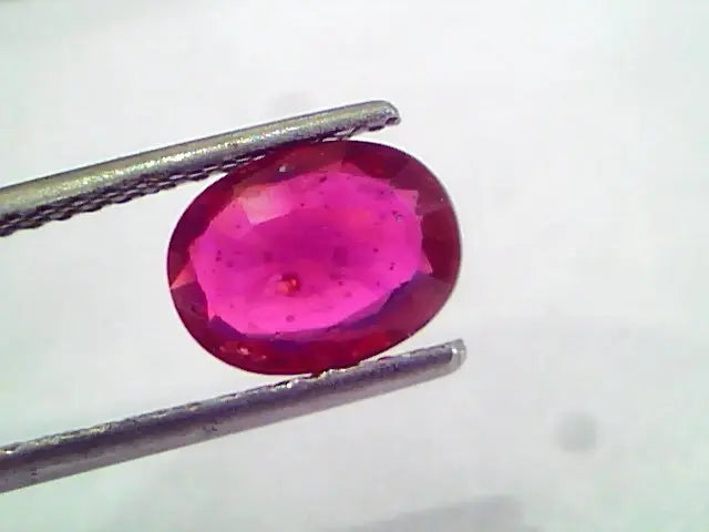 2.23 Ct Natural Ruby Gemstone Manek Gem for Sun (Heated)