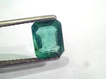 2.31 Ct Untreated Natural Zambian Emerald Gemstone Panna AAA