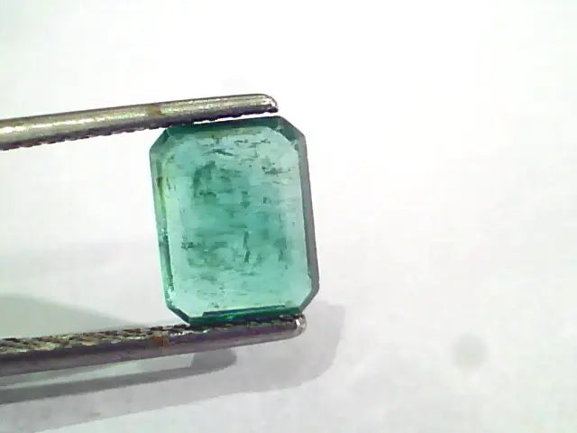 2.31 Ct Untreated Natural Zambian Emerald Gemstone Panna AAA
