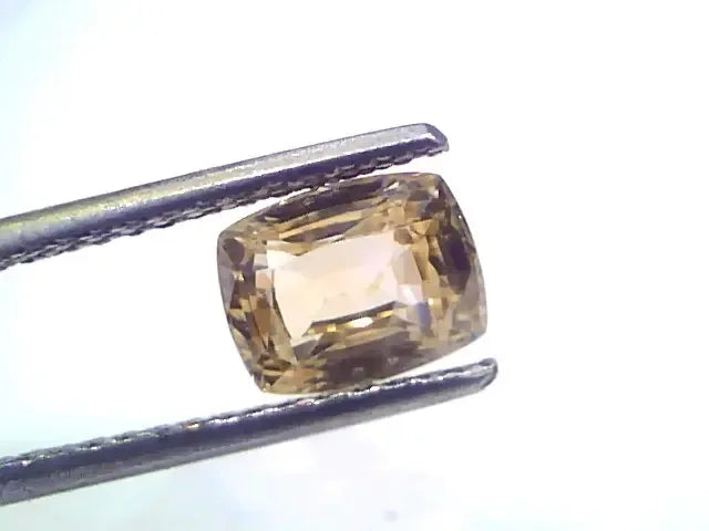2.24 Ct GII Certified Unheated Untreated Natural Ceylon Yellow Sapphire - Venus Gems