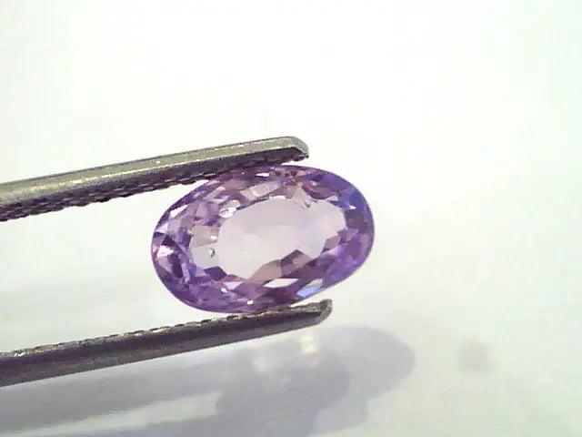 2.29 Ct Unheated Untreated Natural Ceylon Purple Blue Sapphire