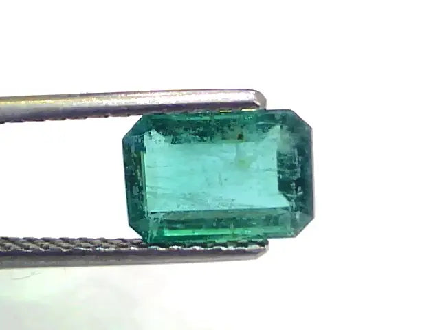 2.25 Ct Certified Untreated Natural Zambian Emerald Gems AAA