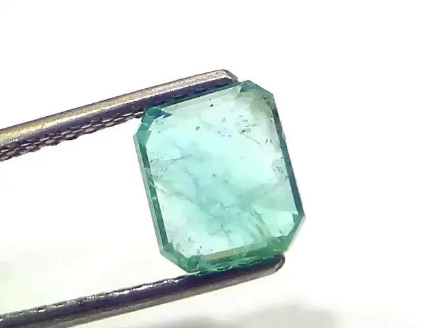 2.30 Ct Certified Untreated Natural Zambian Emerald Gemstone Panna - Venus Gems