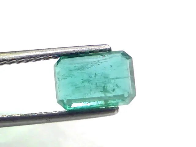 2.25 Ct Certified Untreated Natural Zambian Emerald Gems AAA