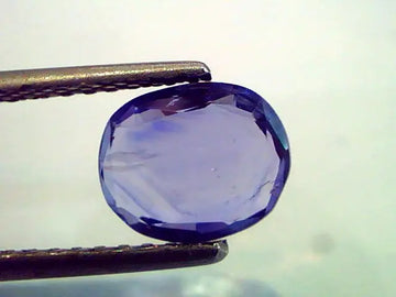 2.22 Ct Unheated Untreated Natural Ceylon Blue Sapphire NeelamAA