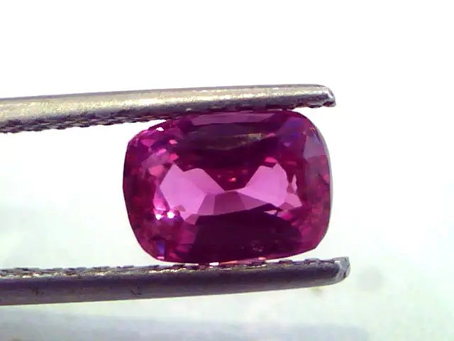 2.30 Ct IGI Certified Unheated Untreated Natural Pinkish Ruby **RARE**