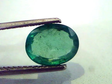 2.26 Ct Unheated Untreated Natural Colombian Emerald Gemstone