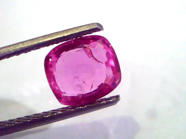 2.25 Ct 4 Rt Certified Unheated Untreated Natural Madagaskar Ruby