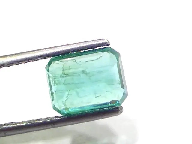 2.27 Ct GII Certified Untreated Natural Zambian Emerald Gemstone