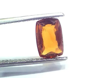 2.30 Ct Untreated Natural Ceylon Gomedh/Hessonite Gemstone - Venus Gems