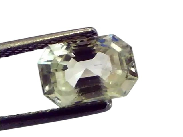 2.29 Ct Unheated Untreated Natural Ceylon Yellow Sapphire/Pukhraj - Venus Gems