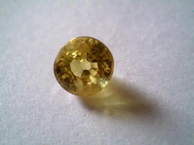 2.25 Ct Premium Grade Natural Bangkok Yellow Sapphire,Pukhraj