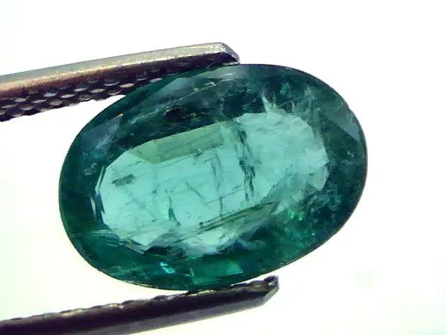 2.30 Ct Top Premium Grade Natural Zambian Emerald Panna Gemstone