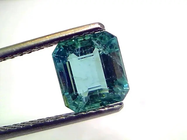 2.30 Ct IGI Certified Untreated Natural Zambian Emerald Gemstone AAA