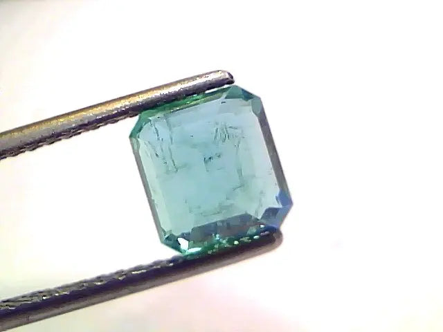 2.30 Ct IGI Certified Untreated Natural Zambian Emerald Gemstone AAA