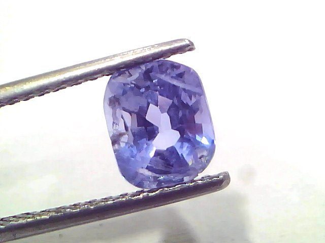 2.30 Carat Certified Unheated Natural Ceylon Blue Sapphire Neelam – 2.52 Ratti