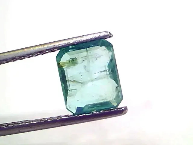 2.33 Ct Certified Untreated Natural Zambian Emerald Panna Gemstone - Venus Gems
