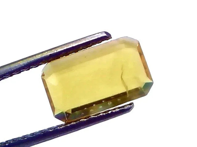 2.33 Ct Natural Yellow Sapphire Pukhraj Jupiter Gemstone (Heated) - Venus Gems