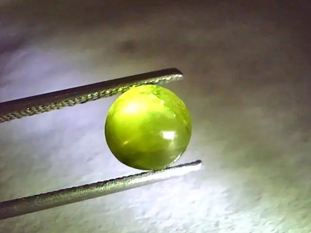 2.31 Ct Certified Untreated Natural Ceylon Chrysoberyl Cats Eye Gemstone