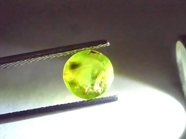 2.31 Ct Certified Untreated Natural Ceylon Chrysoberyl Cats Eye Gemstone