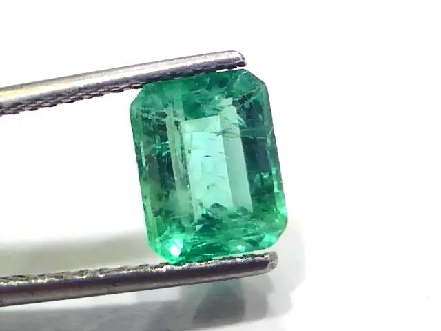 2.34 Ct GII Certified Untreated Natural Zambian Emerald Gemstone