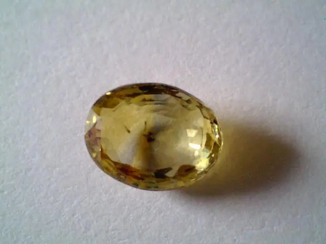 2.3 ct Unheated Untreated Natural Pitambari Yellow Blue Sapphire