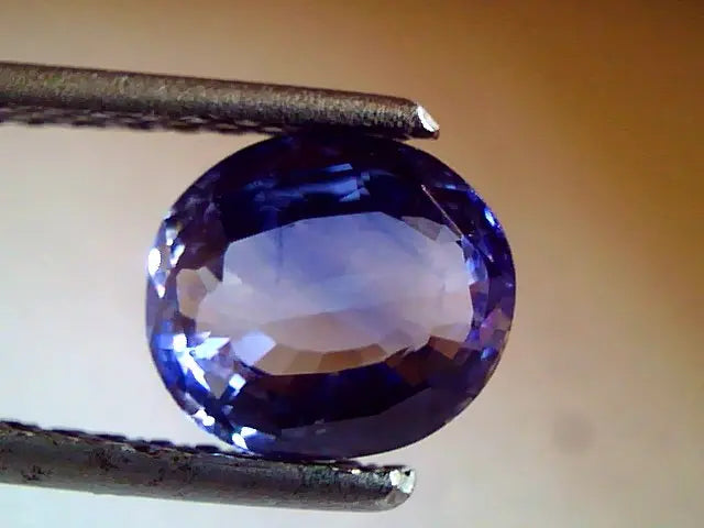 2.35 Ct Unheated Untreated Natural Ceylon Blue Sapphire NeelamAA