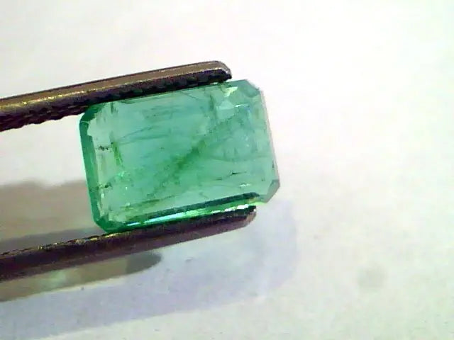 2.35 Ct Unheated Untreated Natural Zambian Emerald Gemstone AA