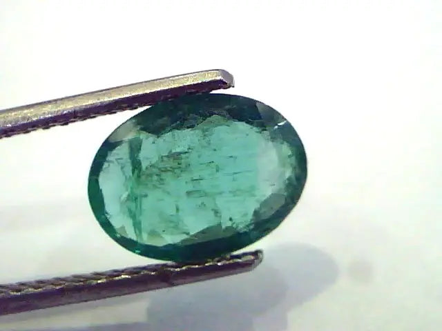 2.37 Ct Unheated Untreated Natural Zambian Emerald AA