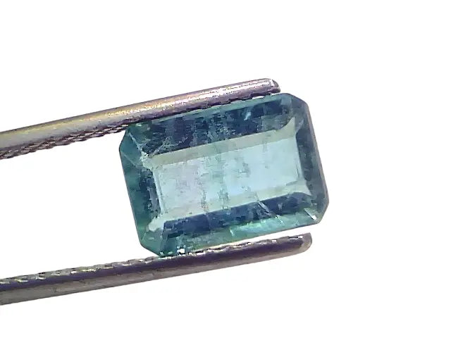 2.35 Ct GII Certified Untreated Natural Zambian Emerald Panna Gemstone