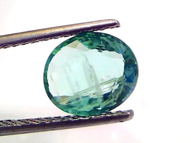 2.35 Ct GII Certified Untreated Natural Colombian Emerald Gemstone AAA