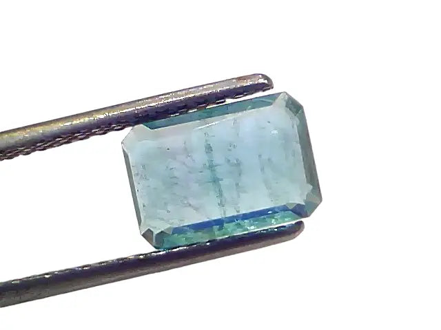 2.35 Ct GII Certified Untreated Natural Zambian Emerald Panna Gemstone