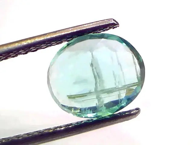 2.35 Ct GII Certified Untreated Natural Colombian Emerald Gemstone AAA