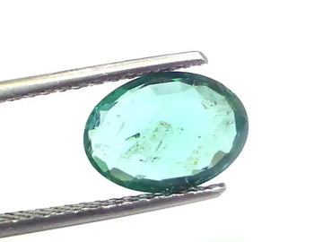 2.36 Ct GII Certified Untreated Natural Zambian Emerald Gems AAAAA