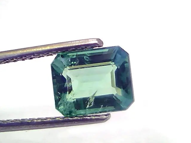 2.36 Ct GII Certified Untreated Natural Zambian Emerald Gemstone AAAAA