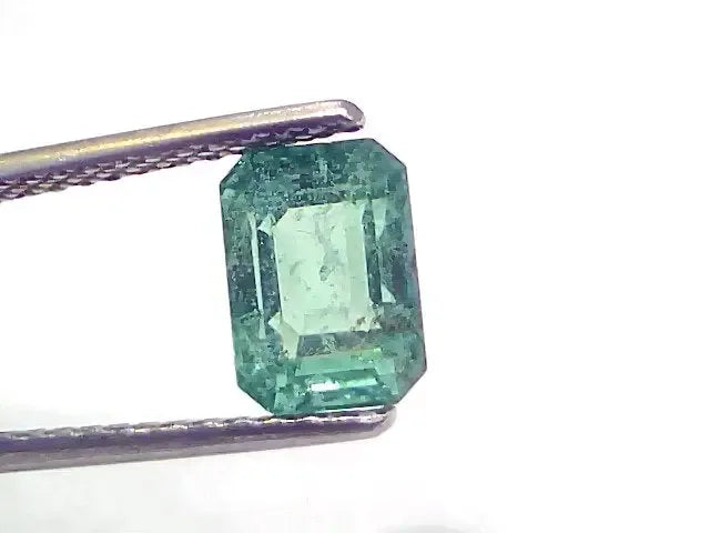 2.37 Ct GII Certified Untreated Natural Zambian Emerald Gemstone - Venus Gems