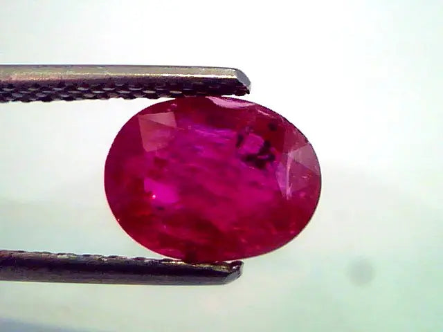 2.37 Ct Untreated Natural Mozambique Blood Red Ruby No Treatment