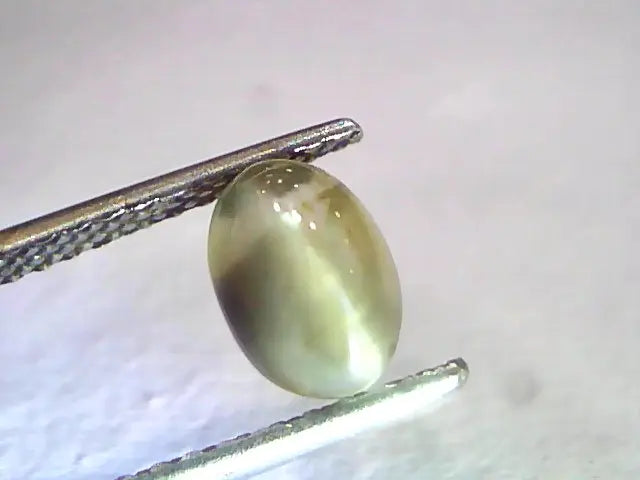 2.39 Ct Certified Untreated Natural Chrysoberyl Cats Eye,Lehsunia
