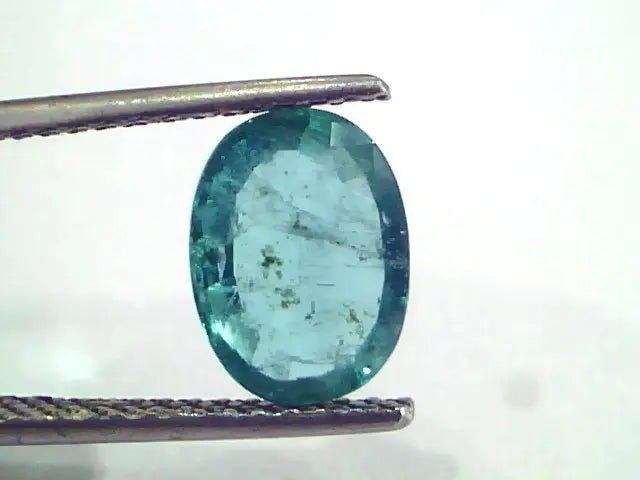2.38 Ct Untreated Natural Zambian Emerald Gemstone Panna Gems