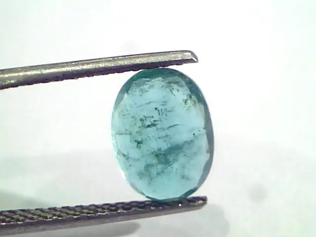 2.38 Ct Untreated Natural Zambian Emerald Gemstone Panna Gems