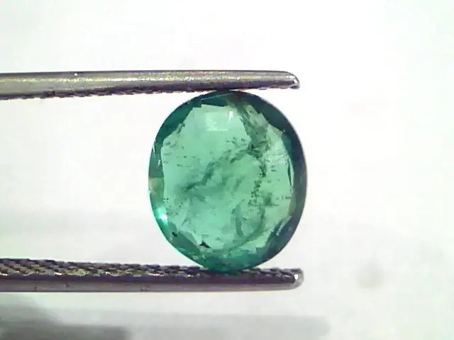 2.38 Ct Untreated Natural Zambian Emerald Gemstone Panna AAA