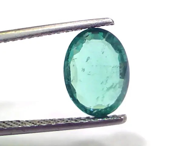 2.38 Ct GII Certified Untreated Natural Zambian Emerald Gems AAAAA