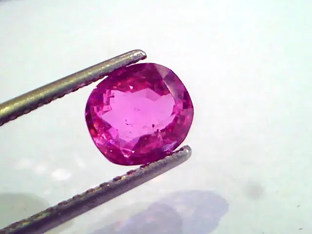 2.38 Ct Certified Unheated Untreated Natural Madagaskar Ruby